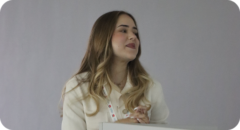 Aida speaking